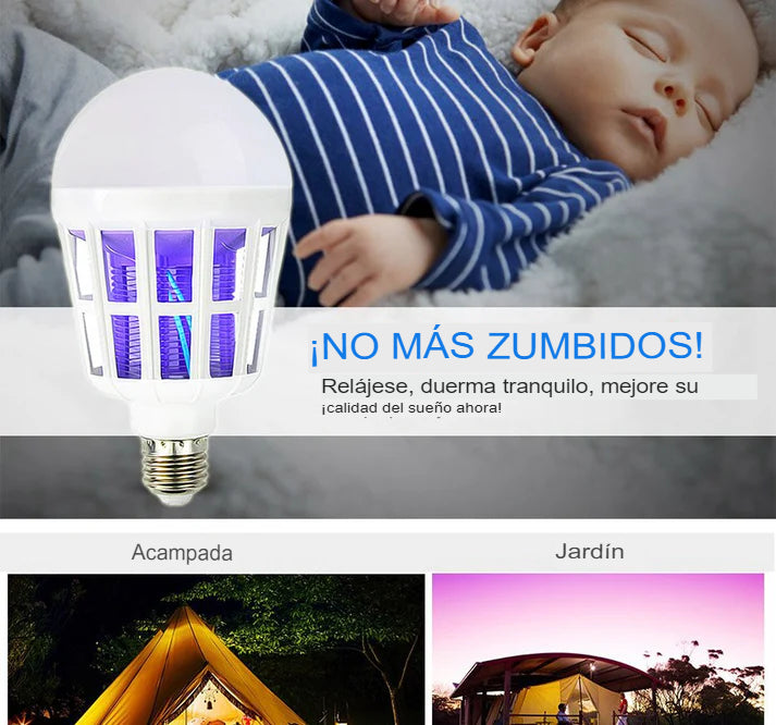 BOMBILLO MATA MOSQUITOS OFERTA ESPECIAL COMPRA 1 ¡Llévate 1 GRATIS!