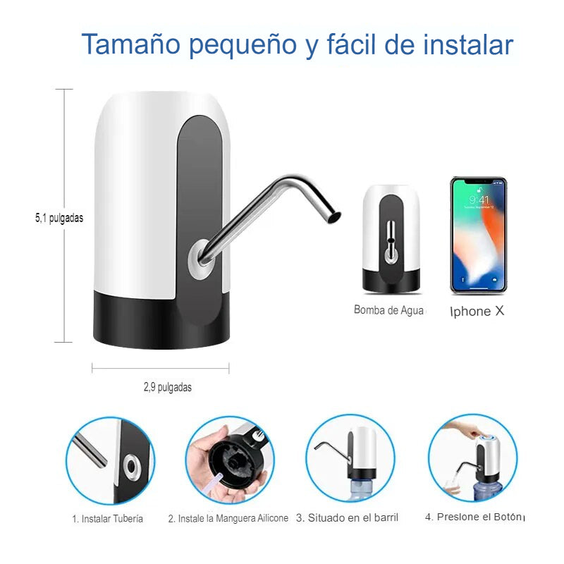 "El Futuro del Agua: Dispensador Eléctrico para una Vida Saludable"