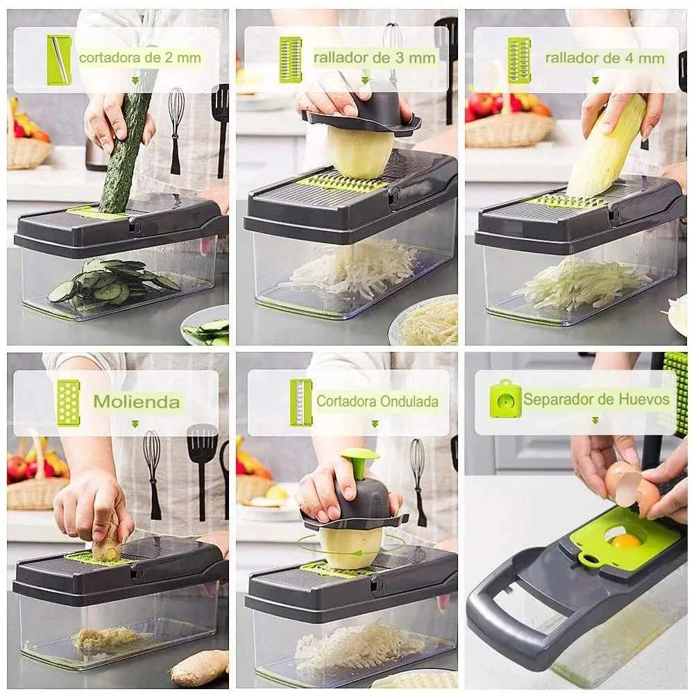 "Cortador Veggie Ultra Rápido: La Revolución en la Cocina"