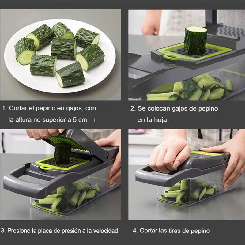"Cortador Veggie Ultra Rápido: La Revolución en la Cocina"