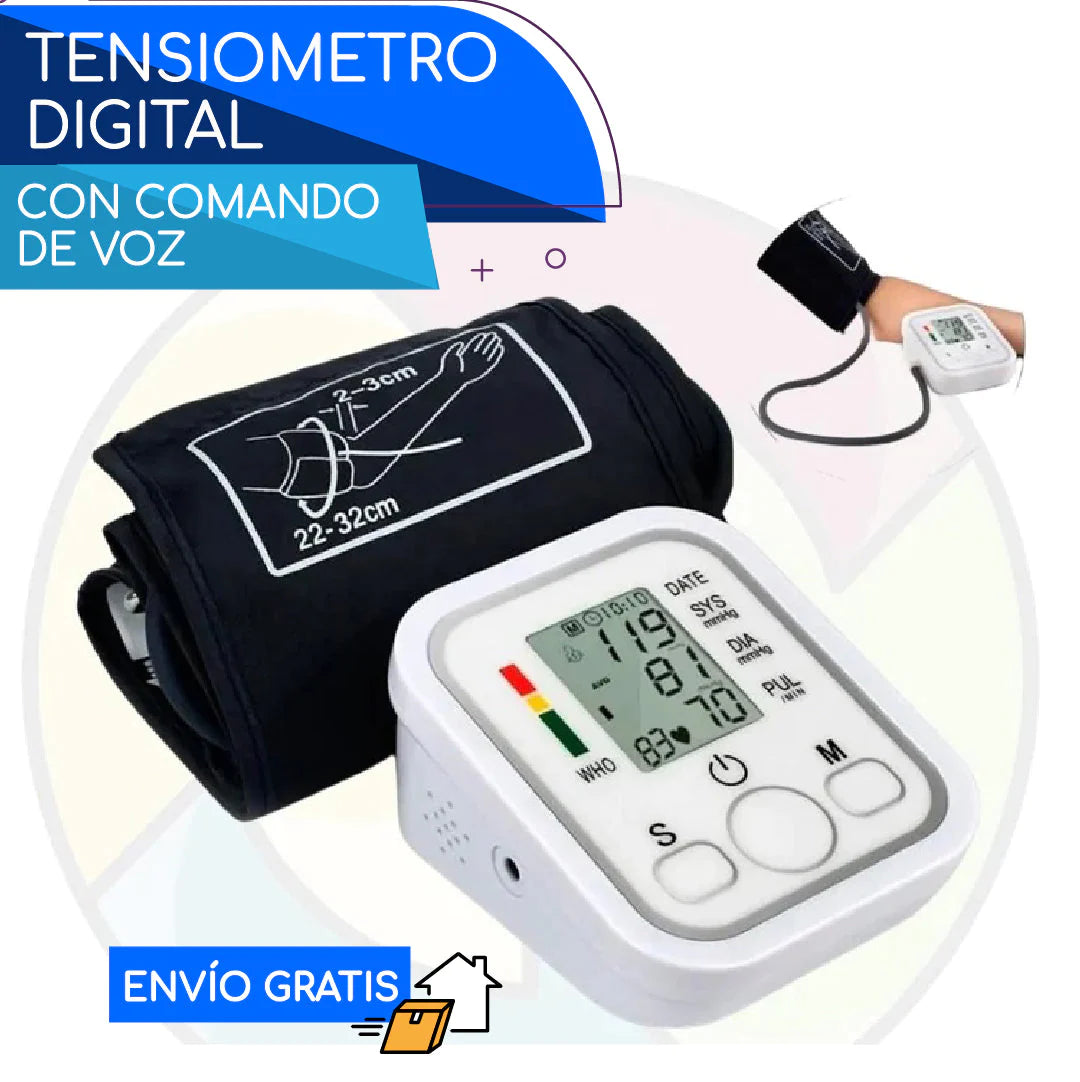 "Ritmo Cardíaco Inteligente: Tensiómetro Digital para una Vida Plena"