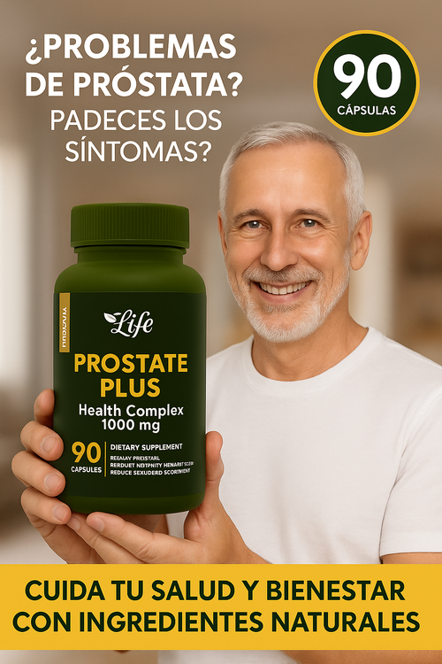 Prostata Plus: Compra 1 y Llévate un MegaFruit ¡TOTALMENTE Gratis! 🎁