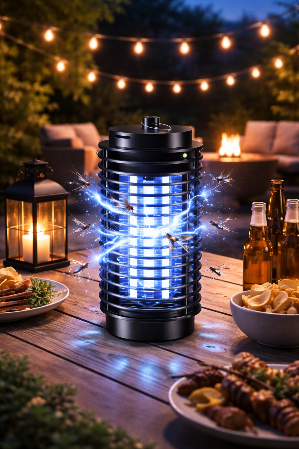 đŠ LĂĄmpara ElĂ©ctrica Mata Insectos LED UV