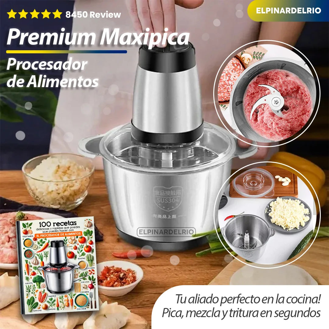 Procesador de Alimentos Premium MaxiPica