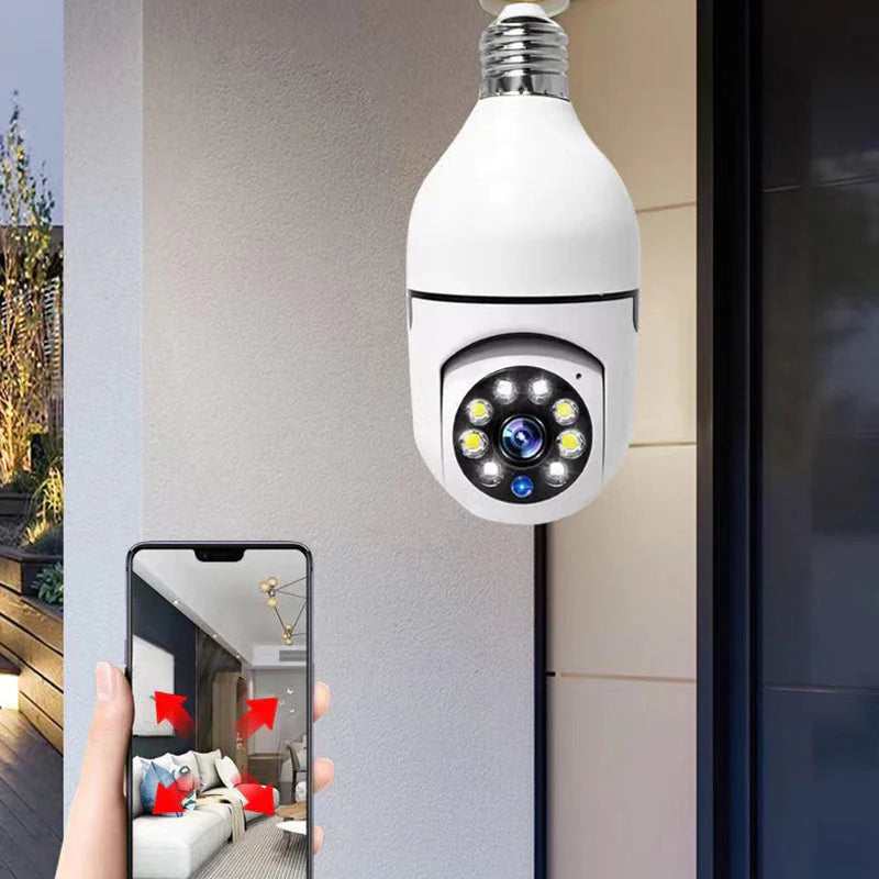 Bombilla Espía: Cámara de Seguridad Inalámbrica con Visión Nocturna