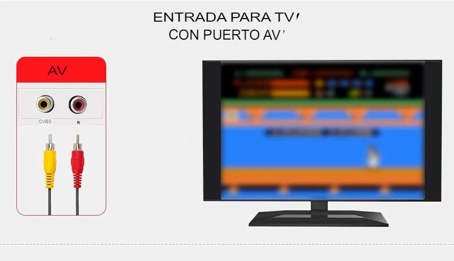 Consola Retro para TV - 620 Juegos
