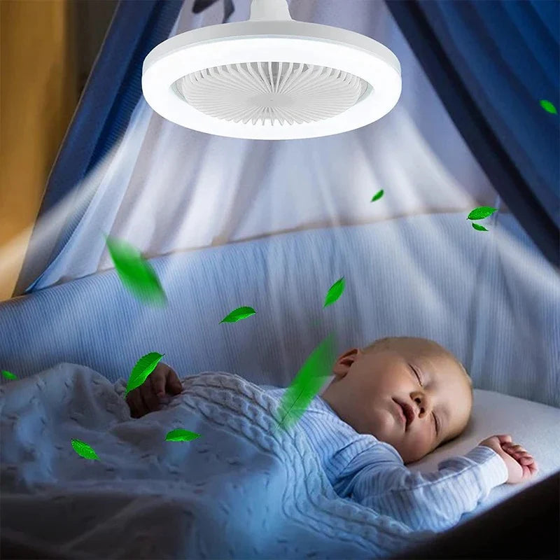"AuraLight: Iluminación y Frescura al Estilo Abanico"