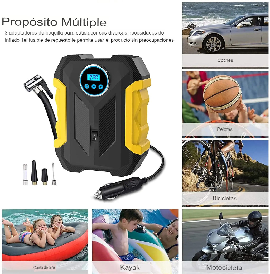 "AirPulse Pro: Potencia y Eficiencia en Cada Inflado"