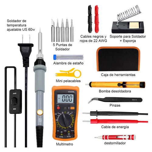 SolderSwift™ Kit De Herramientas + Obsequio E-Book De Reparaciones Basicas De Electrodomesticos