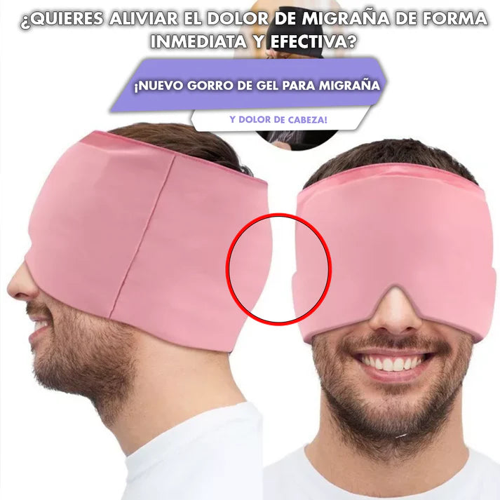 Gorro Gel Alivio Migraña Dolor Cabeza