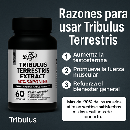Tribulus Terrestris Capsulas Life Health