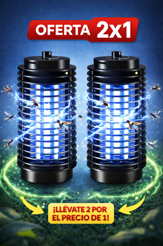 🦟 Lámpara Eléctrica Mata Insectos LED UV