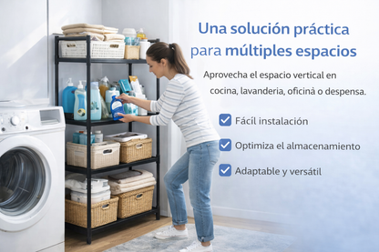 Estante Organizador de Cocina de 4 Niveles