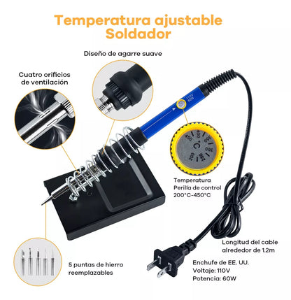 SolderSwift™ Kit De Herramientas + Obsequio E-Book De Reparaciones Basicas De Electrodomesticos