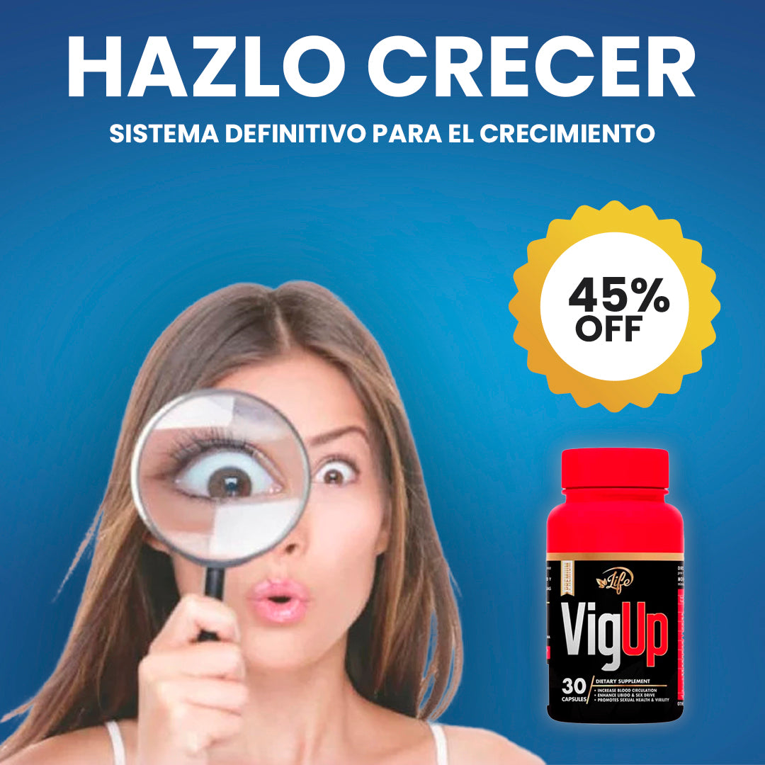 "Vigor Pro: Impulsa Tu Confianza Impulsa tu tamaño"