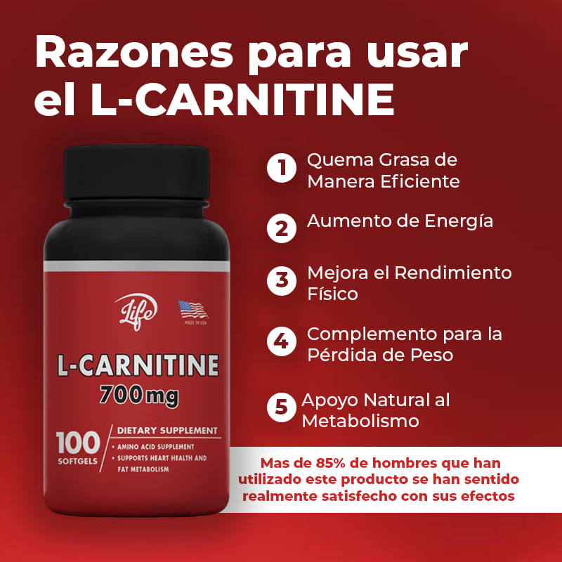 L-Carnitina Quema Grasa y Alcanza Tu Mejor Versión