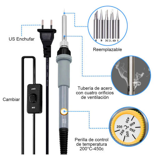SolderSwift™ Kit De Herramientas + Obsequio E-Book De Reparaciones Basicas De Electrodomesticos