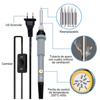 SolderSwift™ Kit De Herramientas + Obsequio E-Book De Reparaciones Basicas De Electrodomesticos