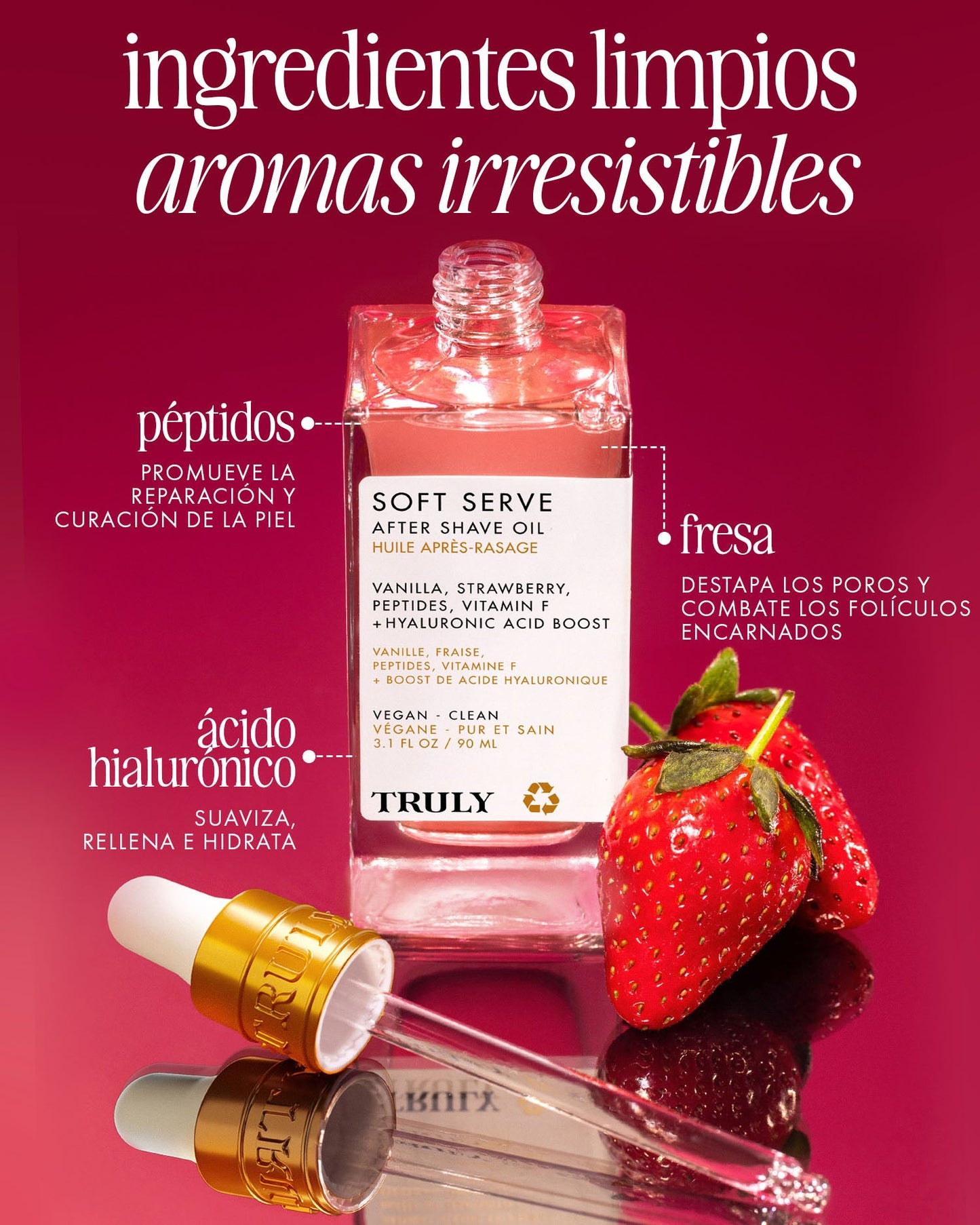 Rose & Glow – Refleja el aroma floral y el efecto de piel radiante.